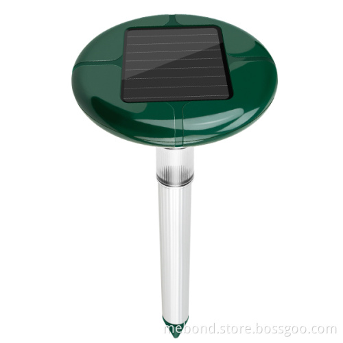 Aosion Shenzhen Best Selling Solar Mole Repeller With Garden Light